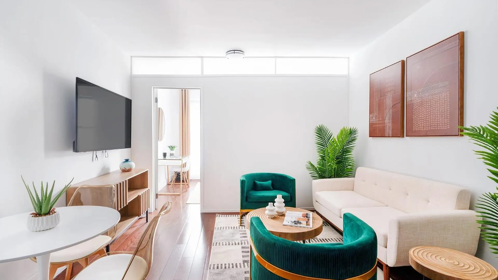 뉴욕 444-4F Newly Furnished Elv 1Br Hells Kitchen 아파트